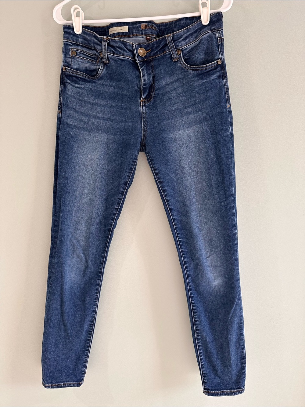 Kut from the Kloth Indigo Blue Skinny Jeans